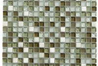 Green Glass Marble Mosaic Tile L300mm W300mm Bianco Carrara throughout size 1991 X 2000