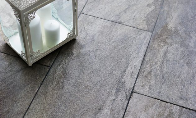 Grey Slate Floor Tiles Wickes Concrete Look Floor Tiles intended for dimensions 4000 X 4000