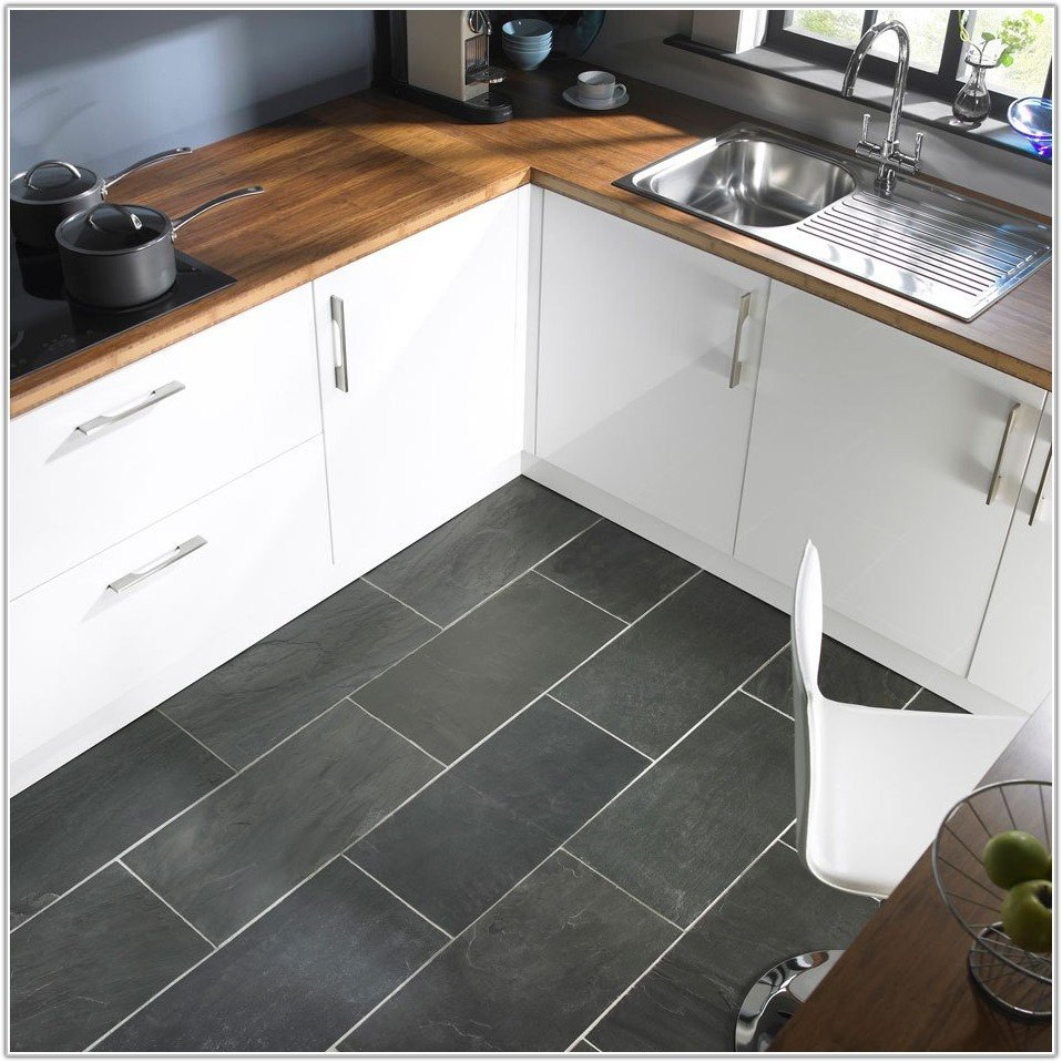 Grey Slate Kitchen Floor Tiles Tiles Home Decorating Tile pertaining to proportions 958 X 958