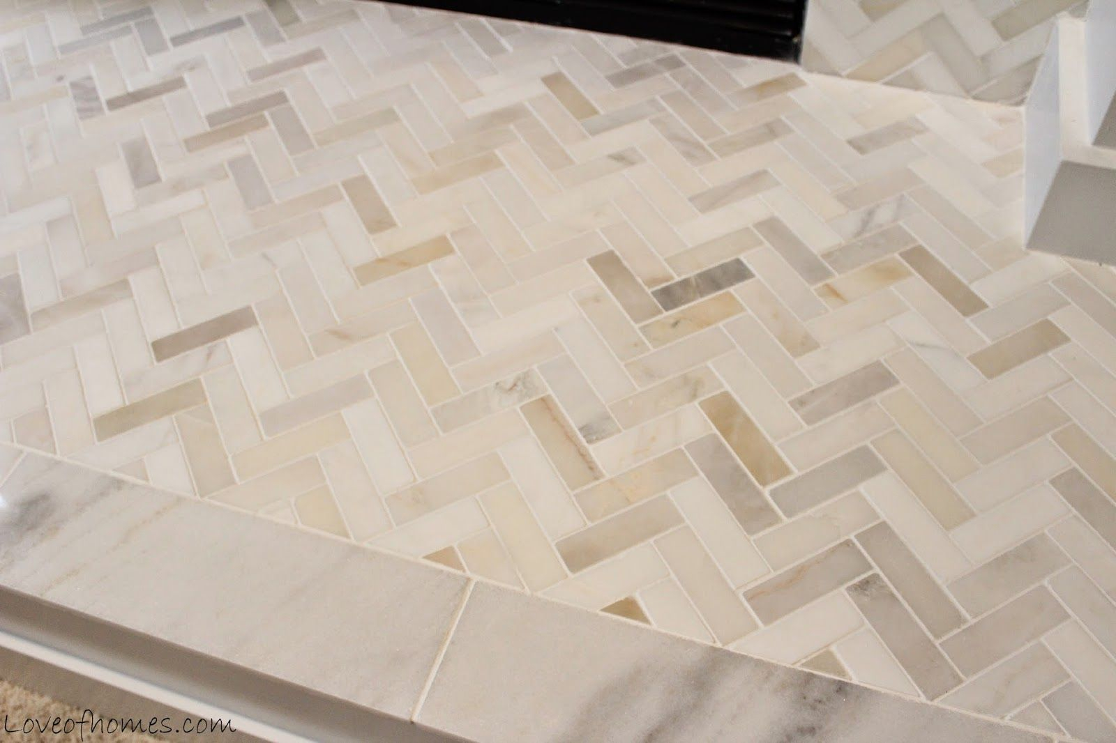 Herringbone Mosaic Tiles Allen Roth Available At regarding dimensions 1600 X 1066