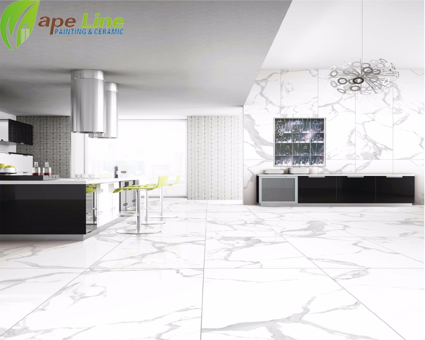 Hot Item 126212 Italian White Calcutta Slabs Wall Marble Ceramic Tiles 600 X 1200 Mm for size 1417 X 1134