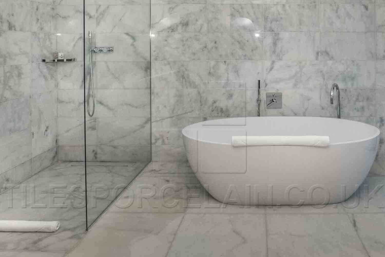 Image Result For White Marble Effect Bathroom Marble Tile intended for size 1500 X 1000