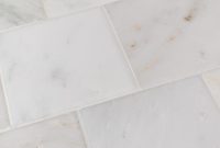 Ivy Hill Tile Brushed White Carrara Marble Floor And Wall Tile 4 In X 4 In Tile Sample with regard to dimensions 1000 X 1000