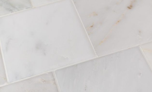 Ivy Hill Tile Brushed White Carrara Marble Floor And Wall Tile 4 In X 4 In Tile Sample with sizing 1000 X 1000