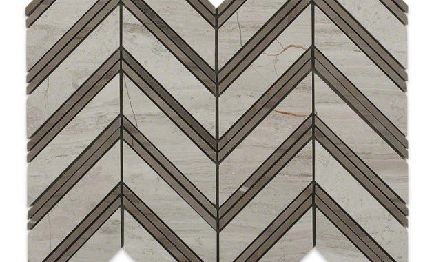 Ivy Hill Tile Royal Herringbone Wooden Beige And Athens Gray Strips 10 12 In X 12 In X 10 Mm Polished Marble Mosaic Tile within measurements 1000 X 1000