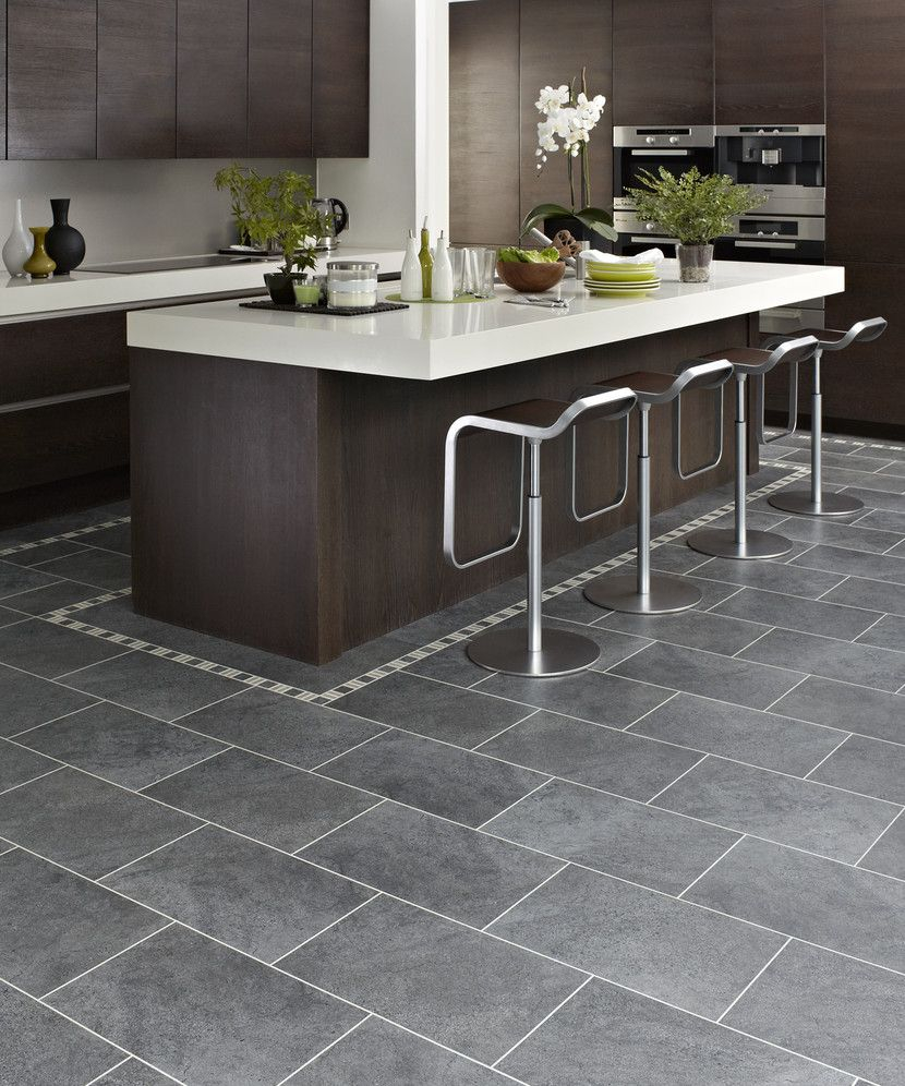 Kitchen Dark Grey Kitchen Floor Tiles Collection And Design for size 830 X 996