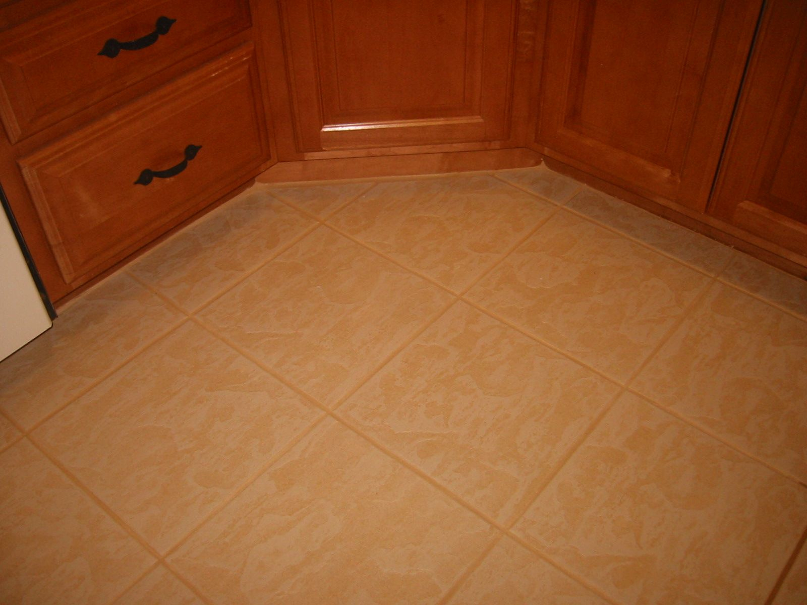 Kitchen Floor Tile View Recent Tile Repair Jobs All with regard to sizing 1600 X 1200