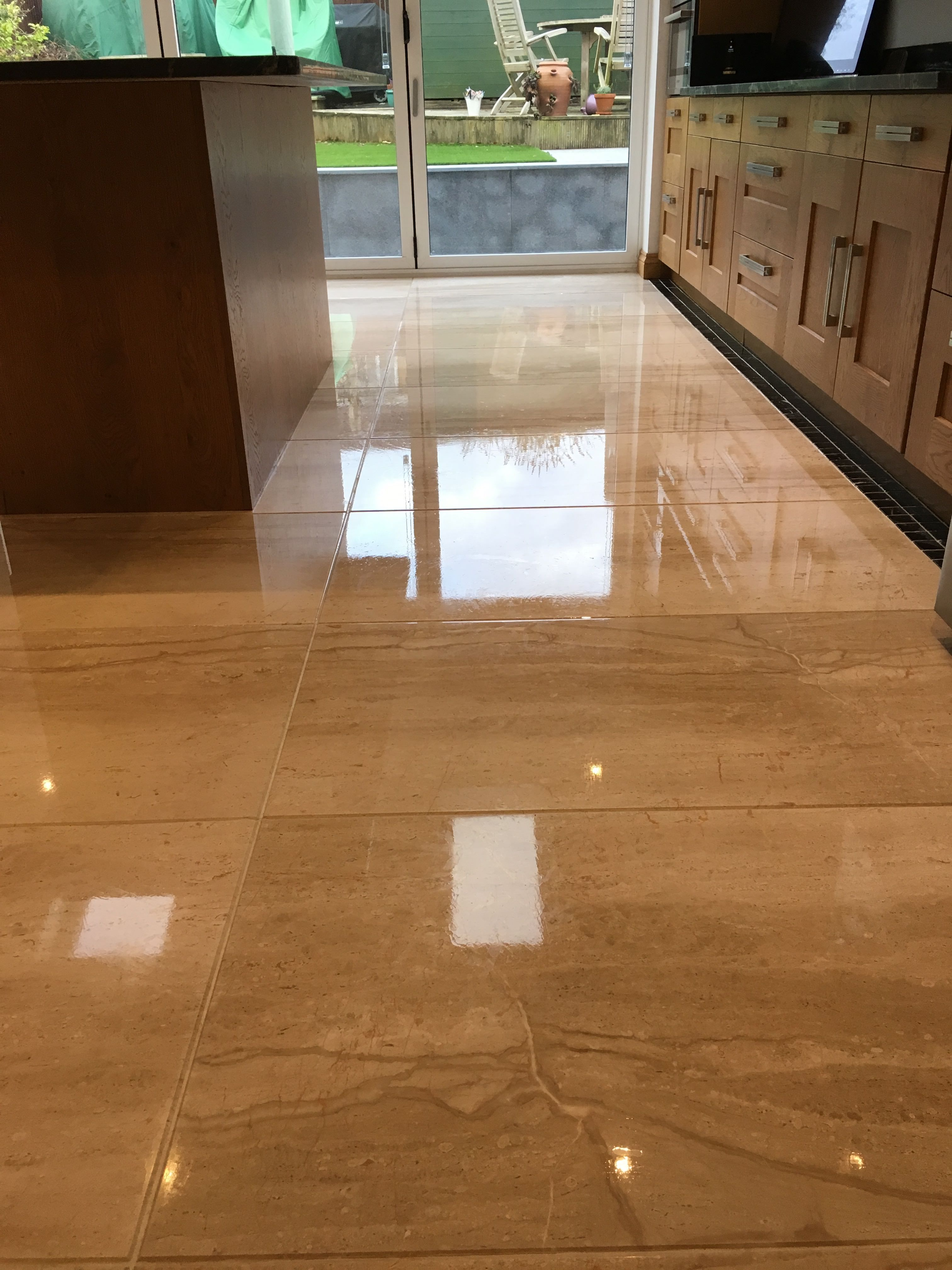 Kitchen Marble Floor Polishing Hampshire Marble Floor with regard to proportions 3024 X 4032