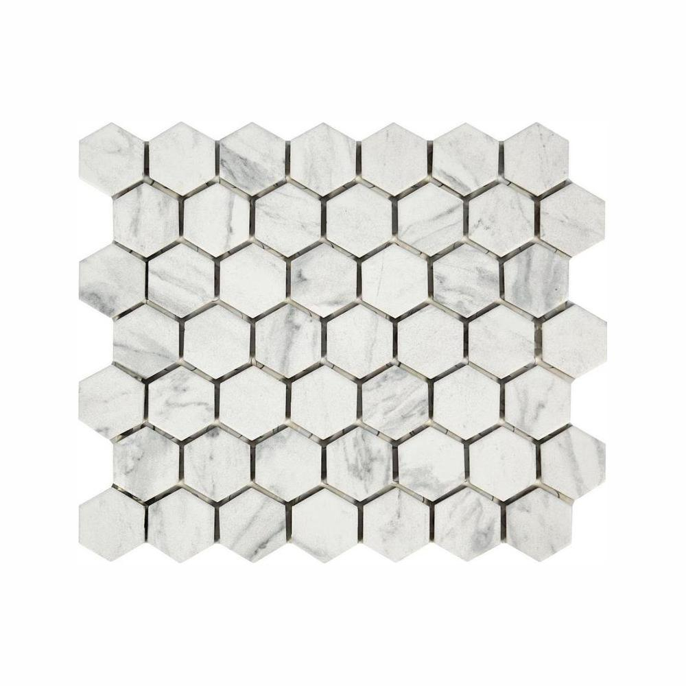 Lifeproof Carrara 10 In X 12 In X 635mm Ceramic Mosaic Floor And Wall Tile 081 Sq Ft Piece with regard to measurements 1000 X 1000