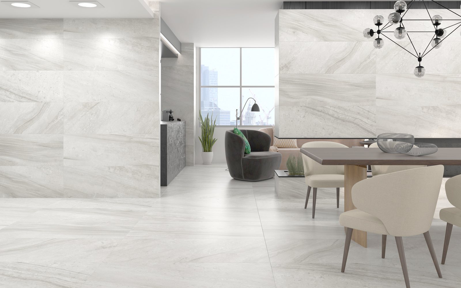 Lithium Pearl Matte Porcelain Tile 30x30 pertaining to measurements 1600 X 1000