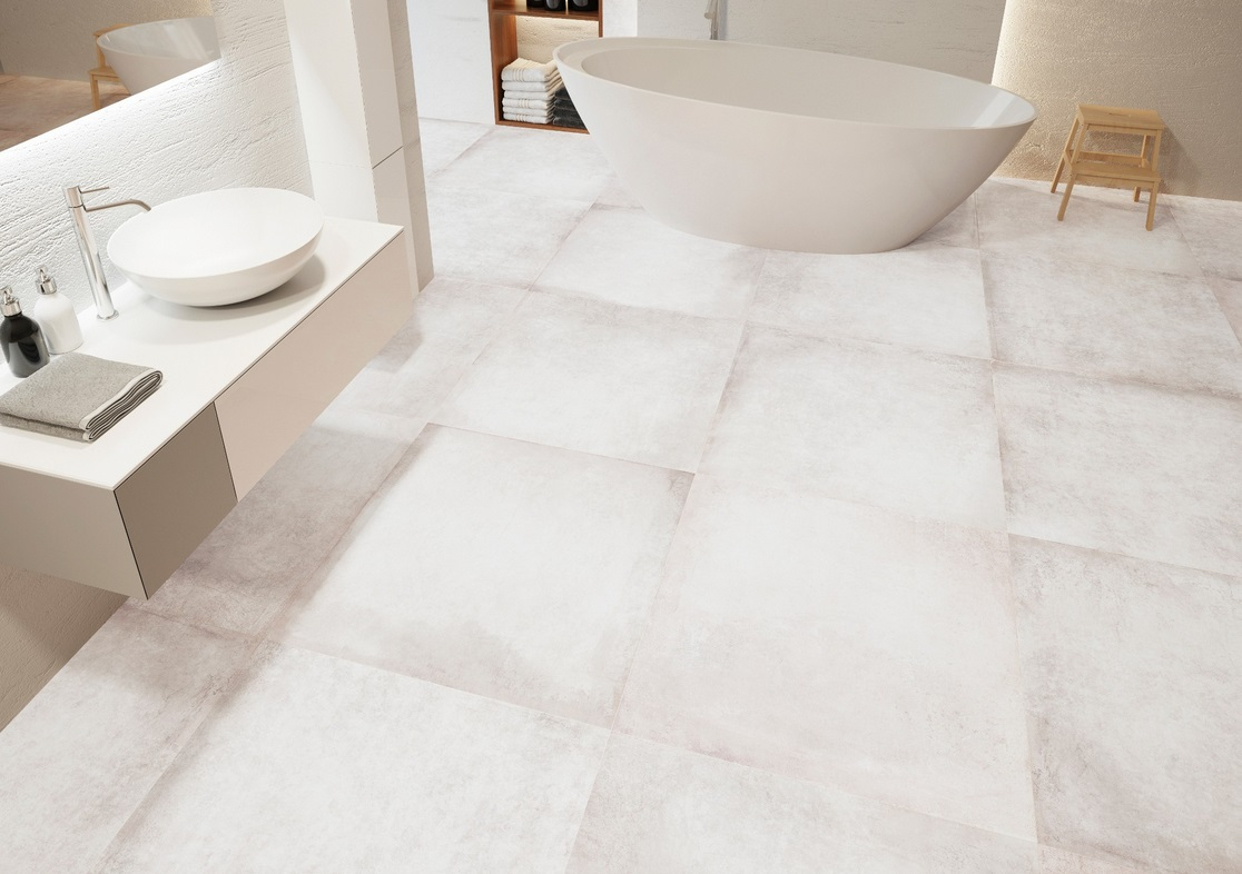 Lukka Bianco 80x80 White Porcelain Tiles for sizing 1116 X 786