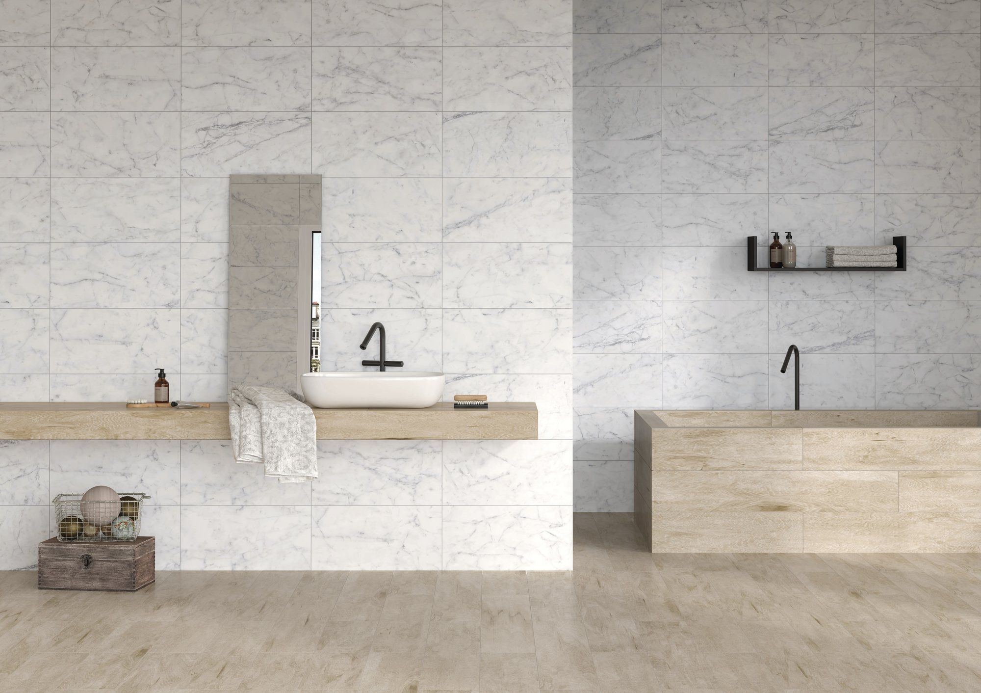 Marble Carrara Mate 30x30 Carrara Bathroom Marble in size 2000 X 1412