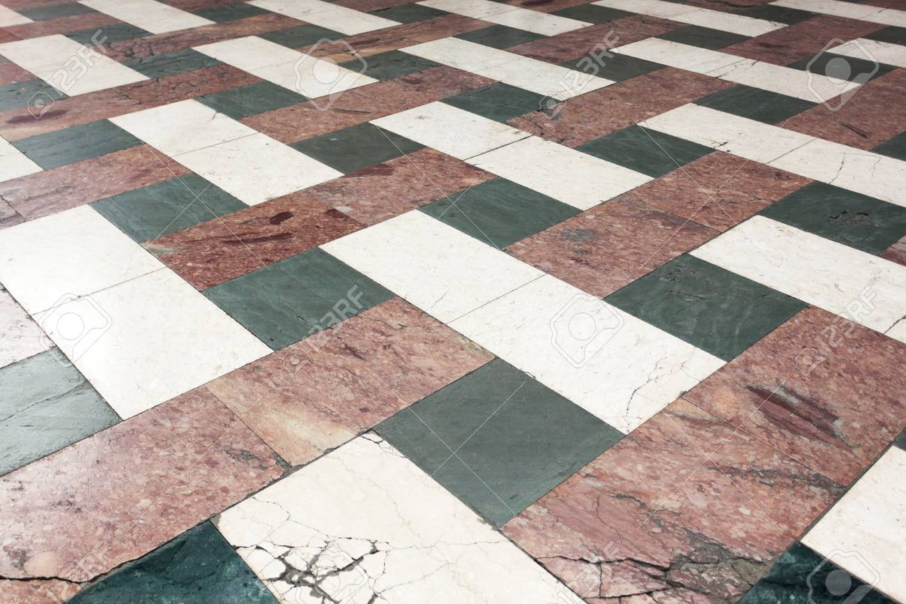Marble Floor Of Different Colors Antique Architectural Detail inside dimensions 1300 X 866