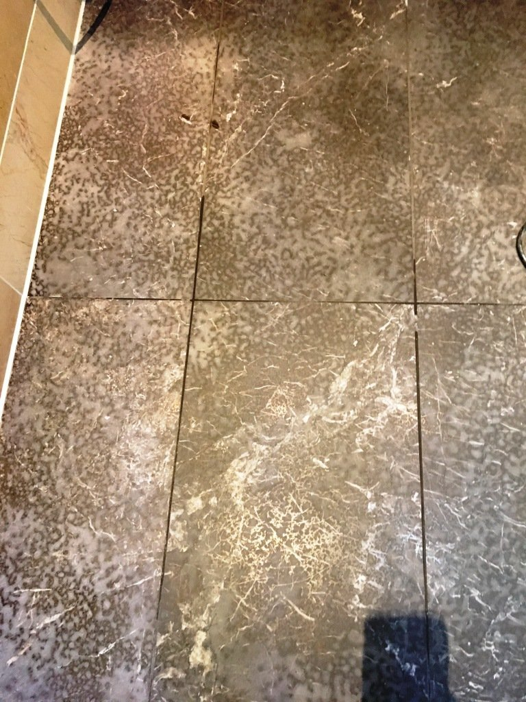 Marble Shower Tiles Restored After Being Etched With Abc Tile in measurements 768 X 1024