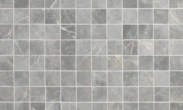 Marble Tech Grigio Imperiale 2x2 Matte Porcelain Mosaic Tile in size 1500 X 1500