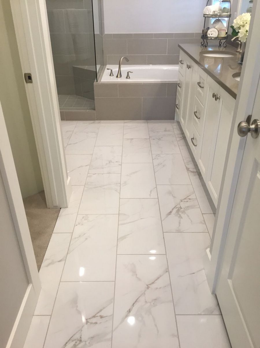 Marble Tile Bathroom Flooring Ideas 38 In 2019 Marble Tile with proportions 900 X 1201