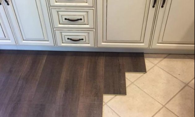 Margate Oak Coretec Floors Installed Over Tile Cork with regard to measurements 832 X 1110