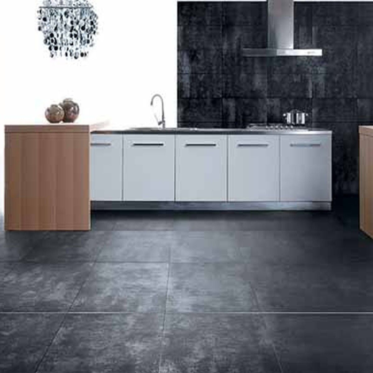 Metallic Effect Porcelain Large Format Wall And Floor Tile pertaining to size 1200 X 1200