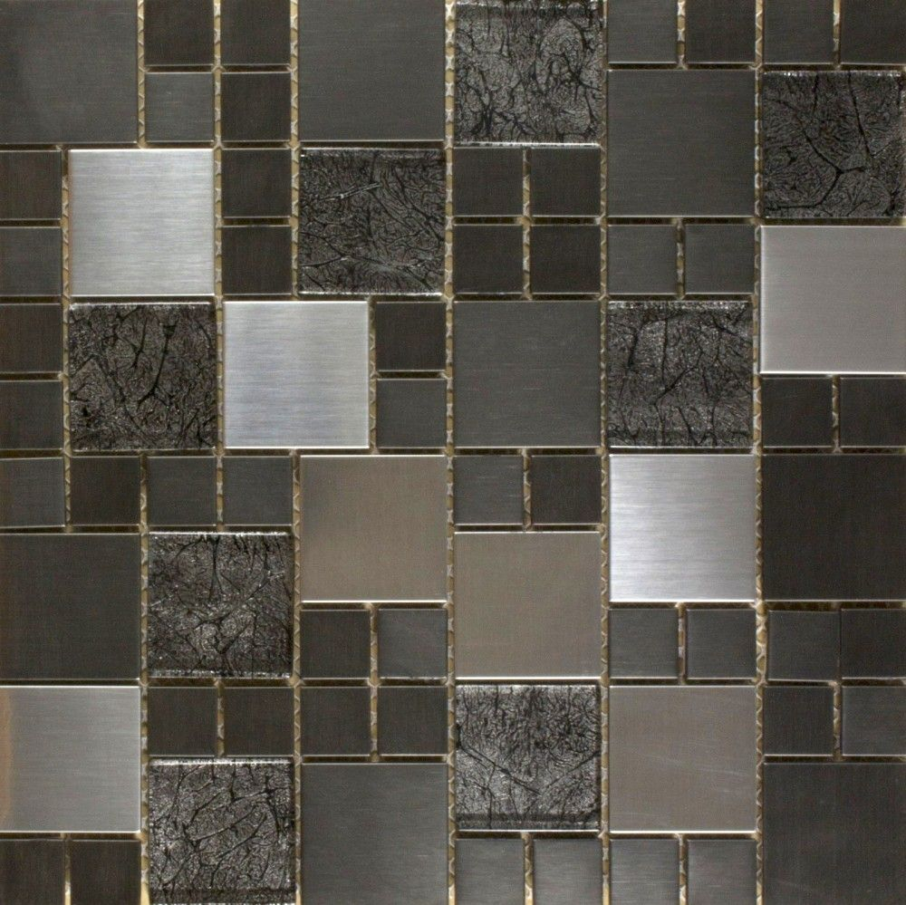 Metallic Modular Glass Mosaic Material Mosaic Glass in measurements 1000 X 999