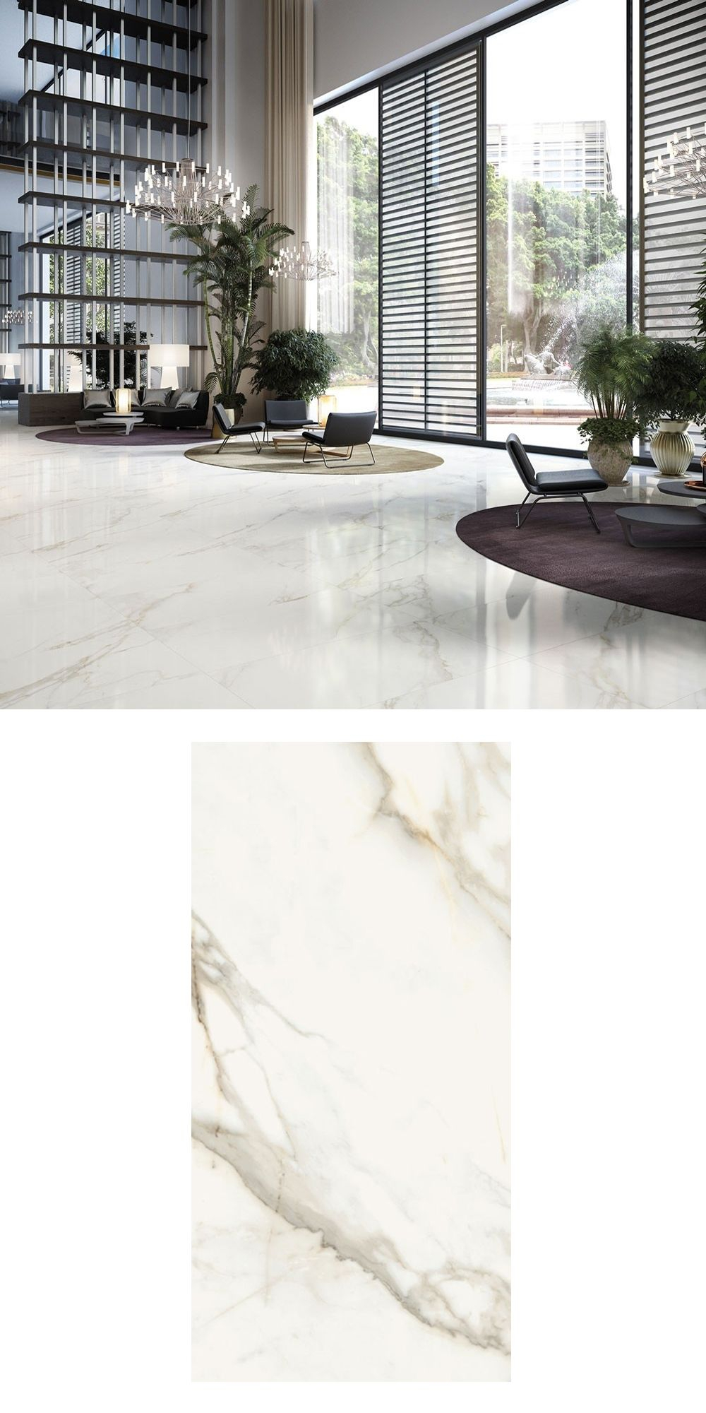 Mimosa White Gold 120x60 Calacatta Marble Effect Tiles In throughout size 1000 X 2000