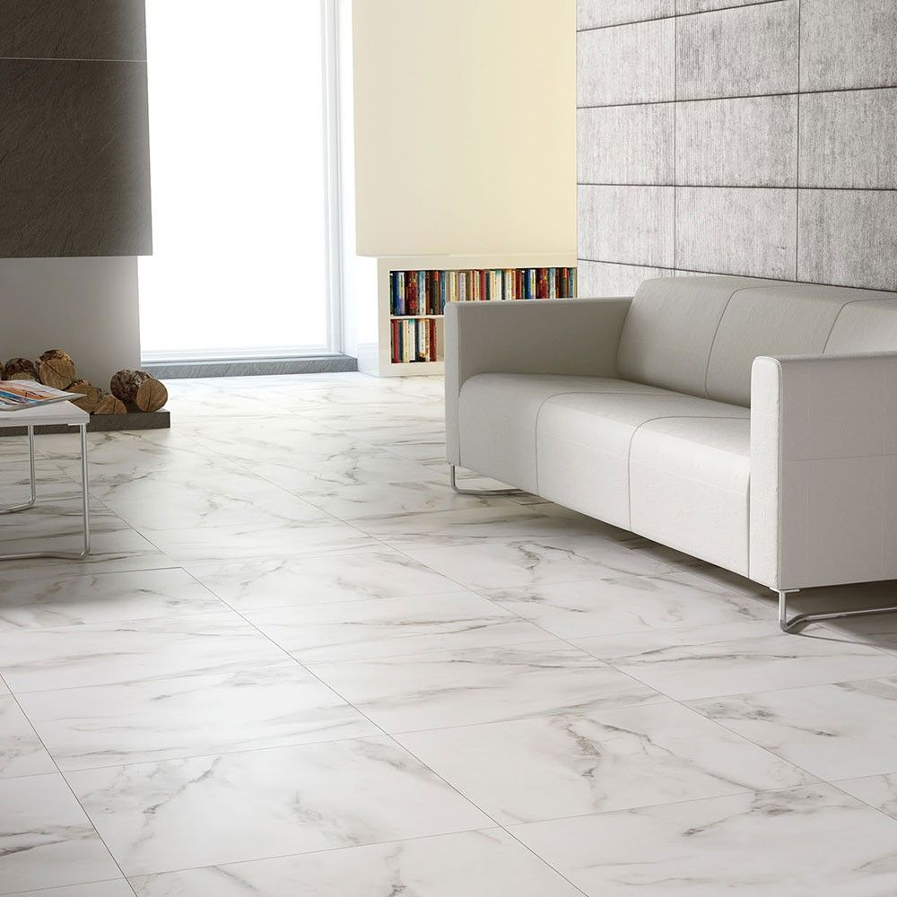 New White Marble Floor Tile Creative Modern Designs regarding sizing 1000 X 1000