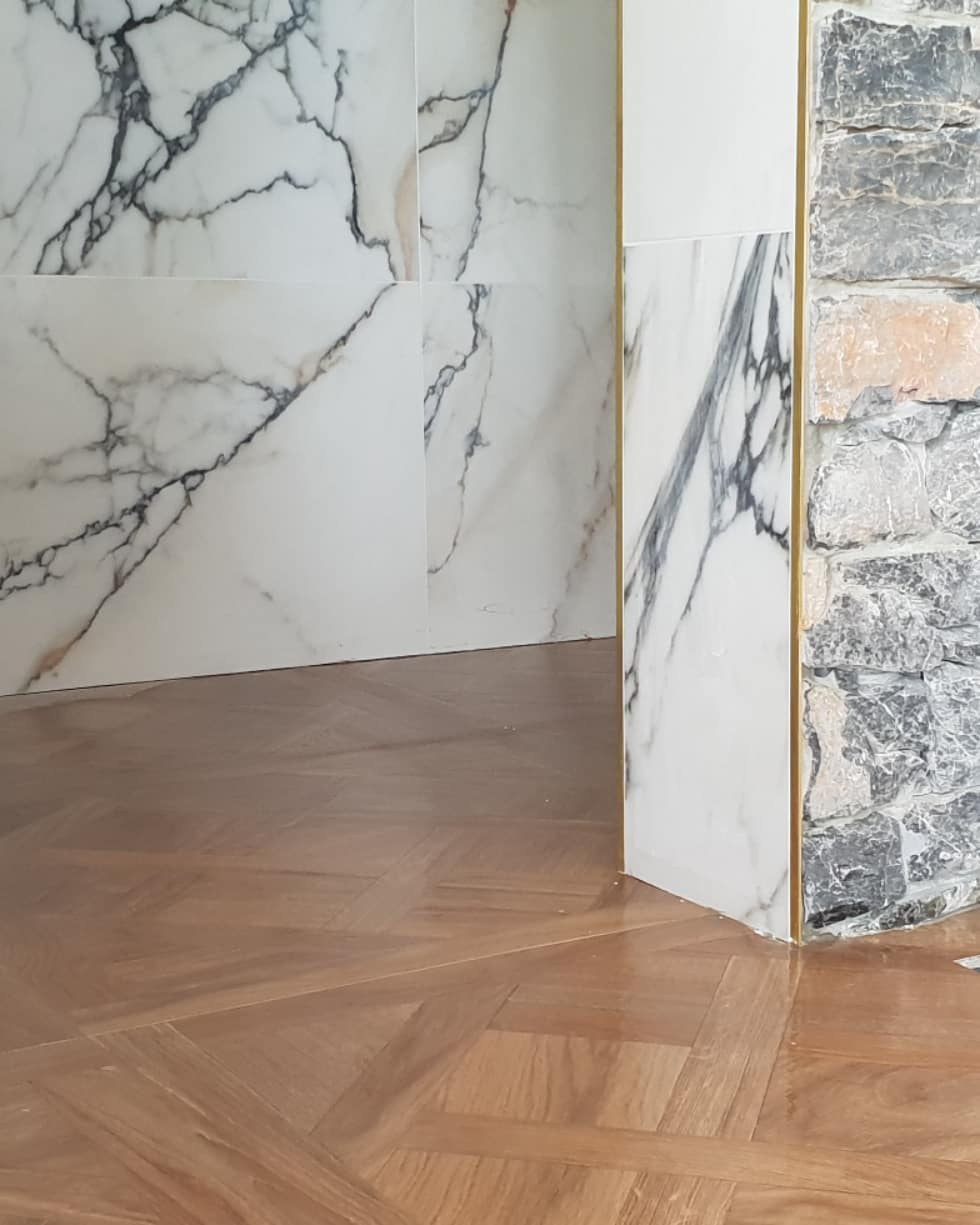 Paonazzo Marble Look Feature Wall pertaining to dimensions 980 X 1225