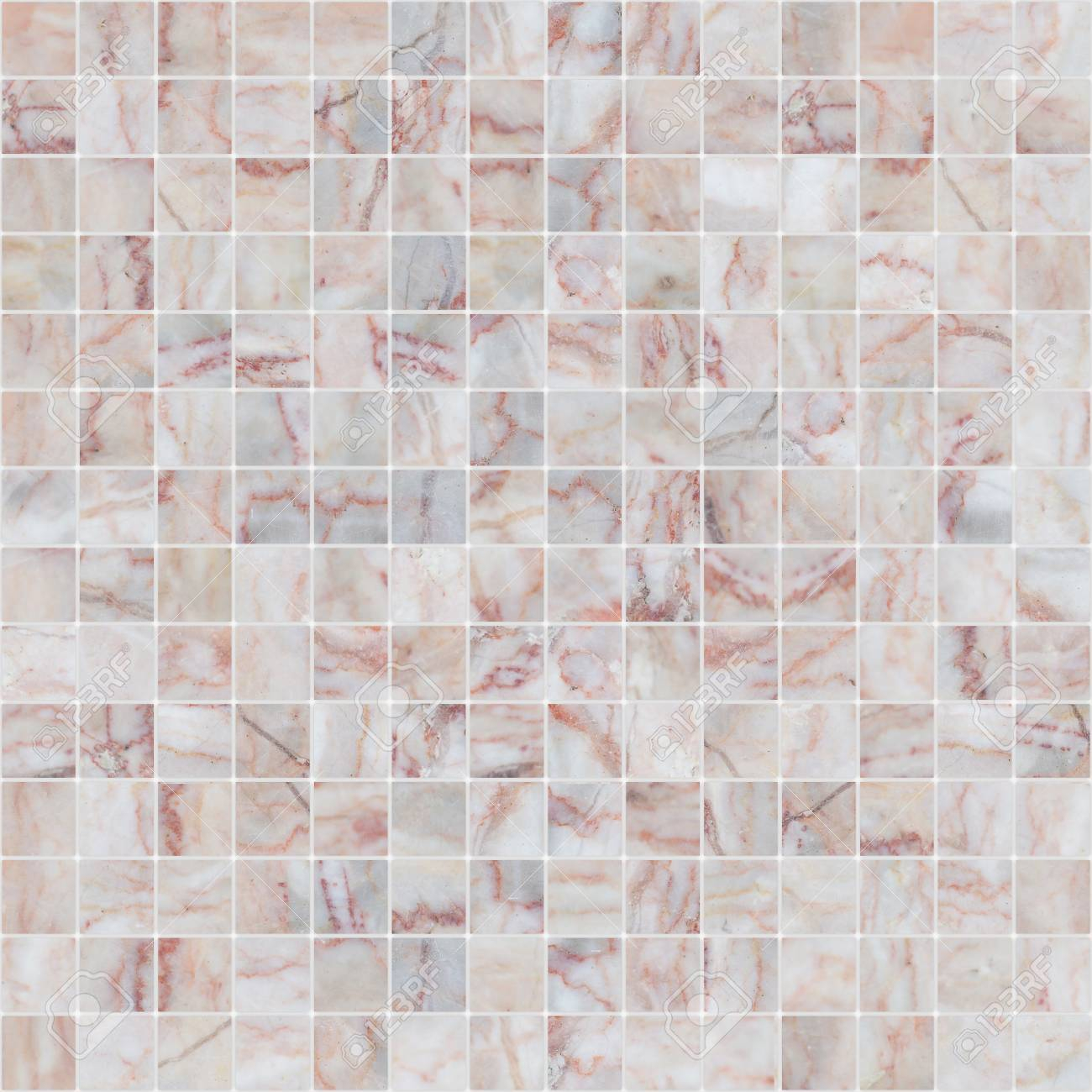 Pink White Mosaic Marble Tile Texture Seamless for measurements 1300 X 1300