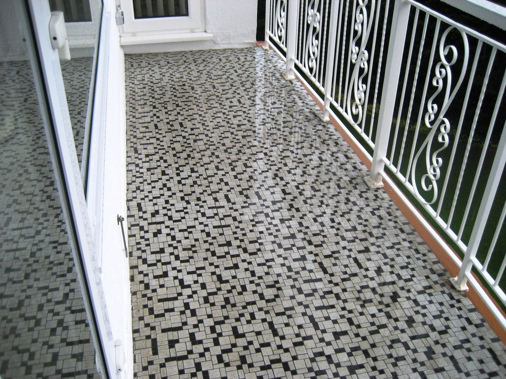 Polishing Marble Mosaic Balcony Tiles In Bournemouth Tile intended for size 1024 X 768