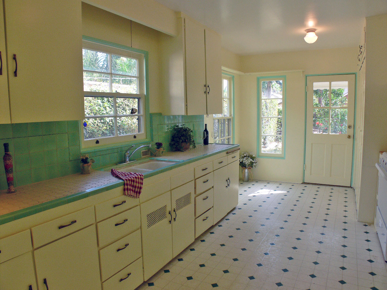 Popular Vintage Kitchen Flooring Retro Linoleum Nice Dream for sizing 1280 X 960