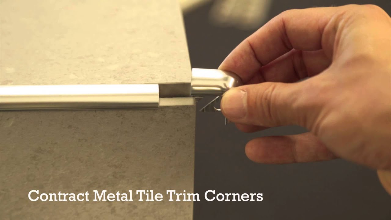 Pro Tile Trim Corners Plastic And Metal pertaining to sizing 1280 X 720