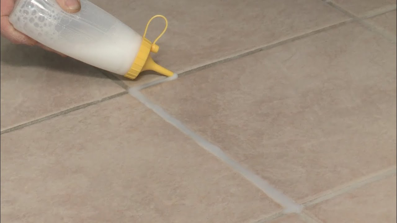 Quick Fix Whiten Floor Tile Grout inside dimensions 1280 X 720