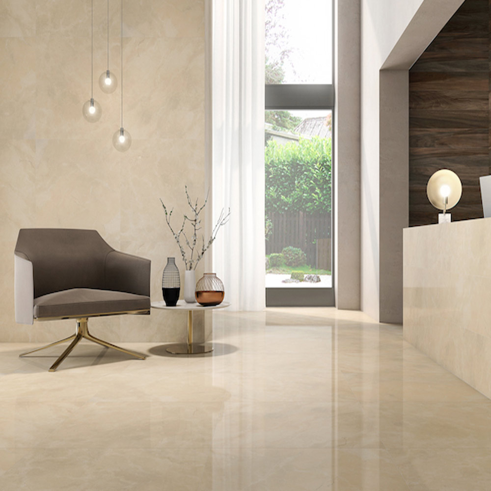 Rc Marble Beige Lapato 80x80 with regard to proportions 1000 X 1000