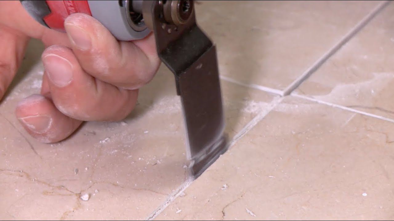 Regrouting A Bathroom Floor with regard to size 1280 X 720