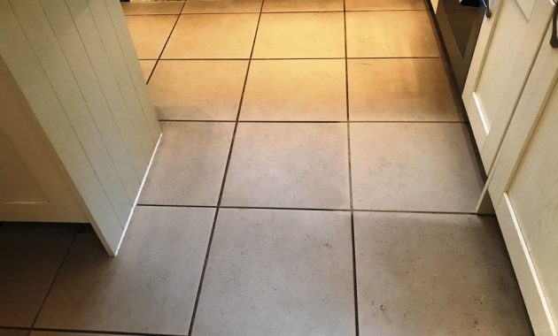 Renovating Porcelain Tile And Grout In A Binfield Kitchen for measurements 1024 X 768