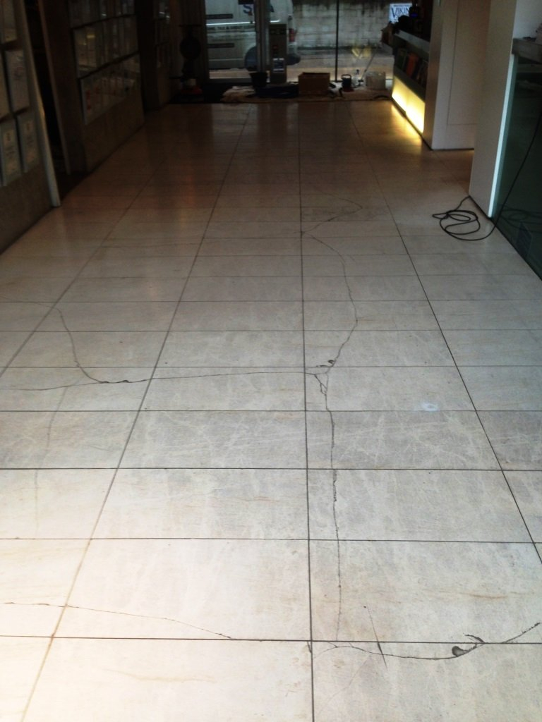 Repairing Cracked Limestone Floor Tiles Stone Cleaning with regard to measurements 768 X 1024