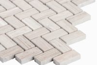 Sadie Small Mosaic Wall And Floor Tile Wooden White Marble within measurements 1800 X 1800