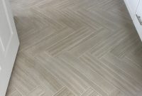 Santino Bianco 6x24 Tiles In Herringbone Pattern On Floor Of in proportions 2448 X 3264