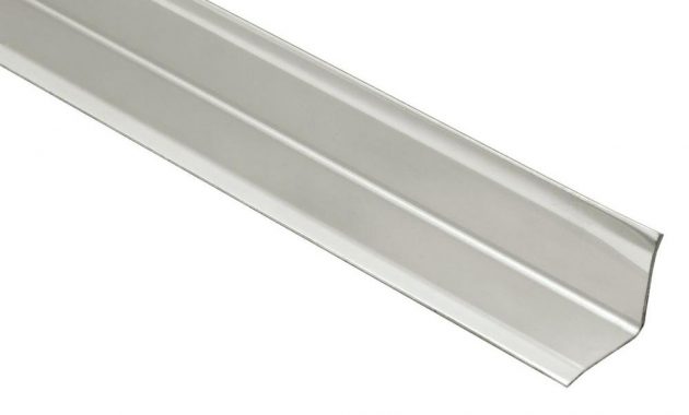 Schluter Eck Ki Brushed Stainless Steel 916 In X 8 Ft 2 12 In Metal Corner Tile Edging Trim in dimensions 1000 X 1000