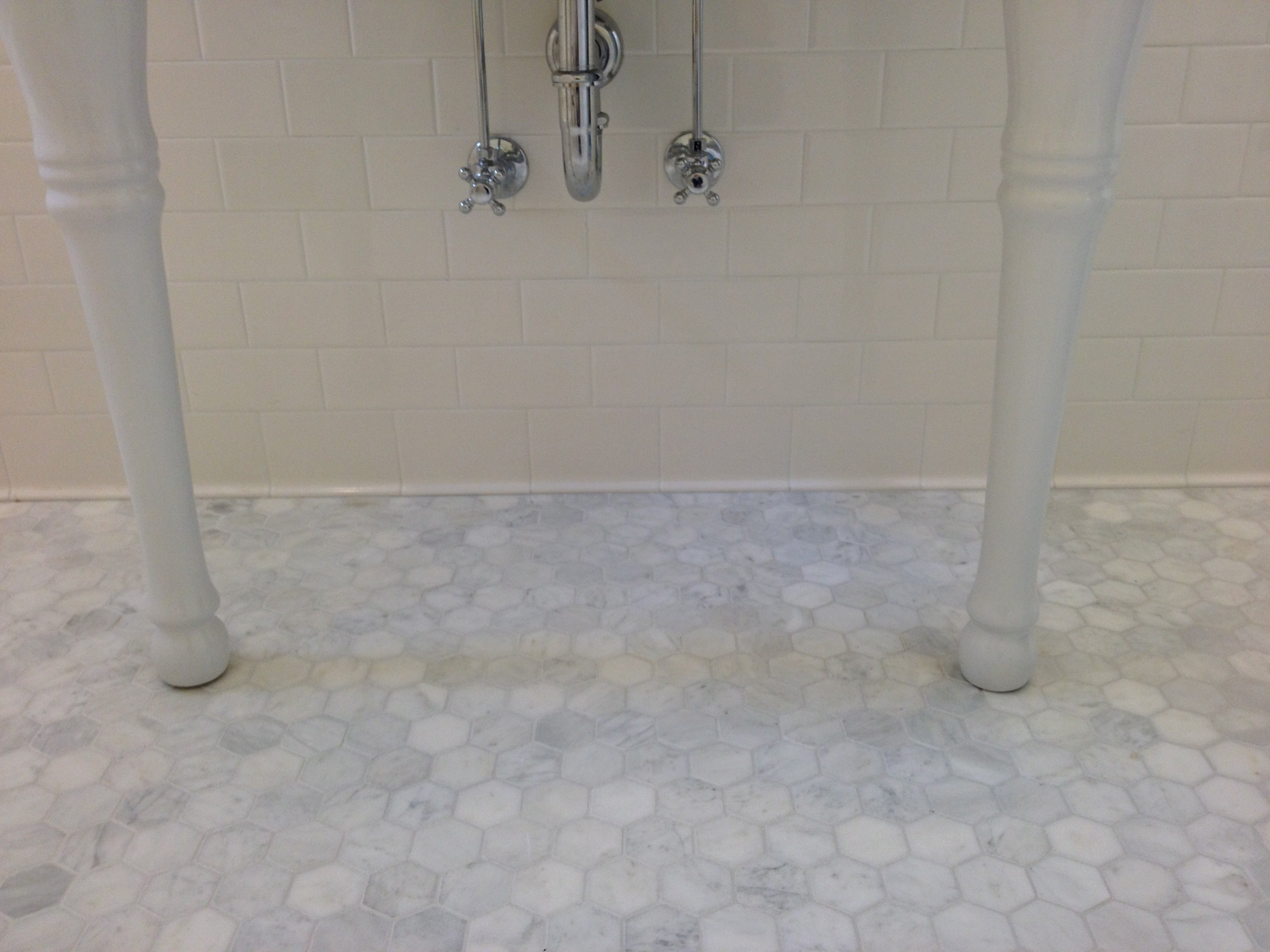 Small Or Larger Hexagon Tile In 1920 Bathroom Tile Layer Pro pertaining to dimensions 3264 X 2448