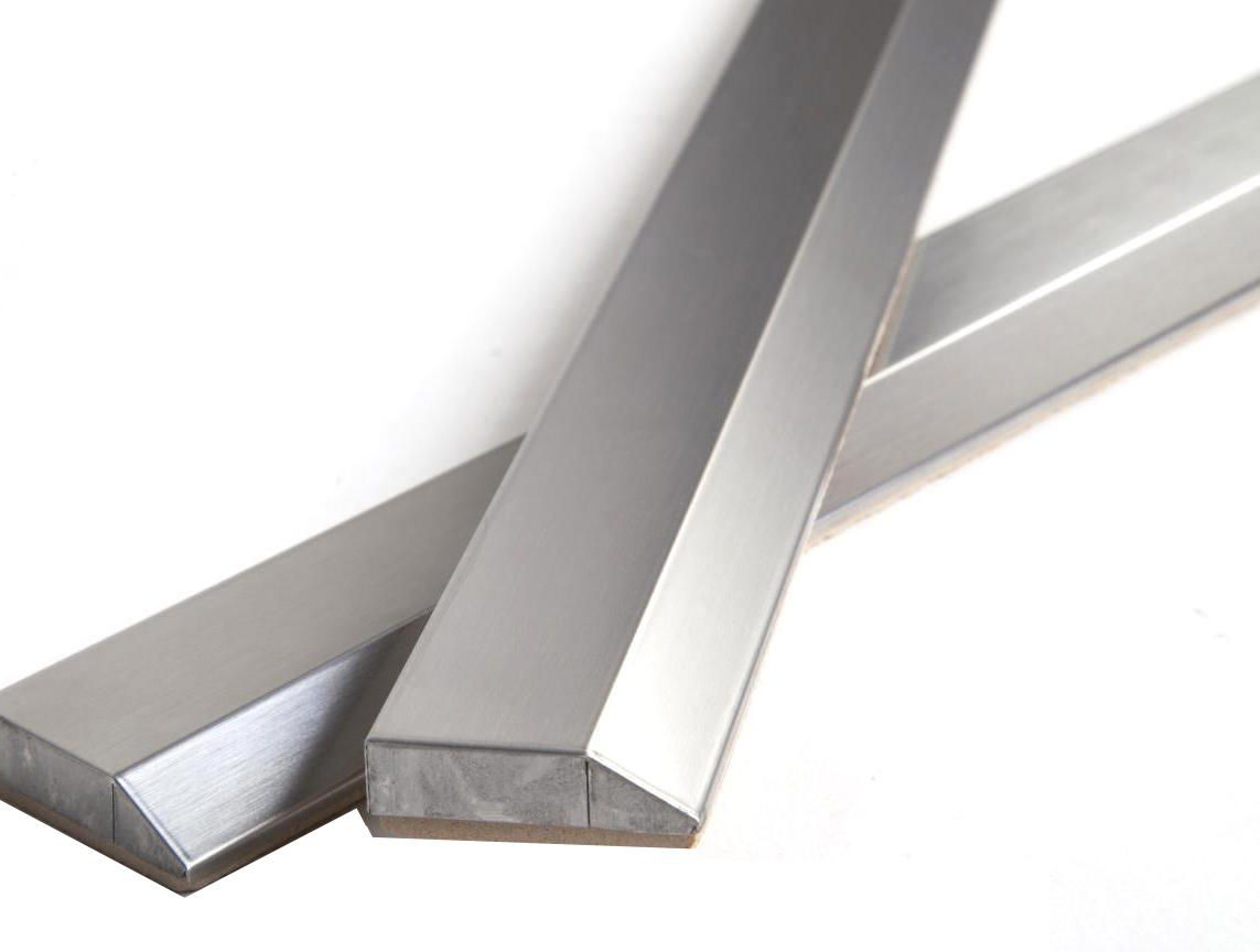 Stainless Steel Metal Bullnose Border Edge Trim Stainless throughout proportions 1143 X 864