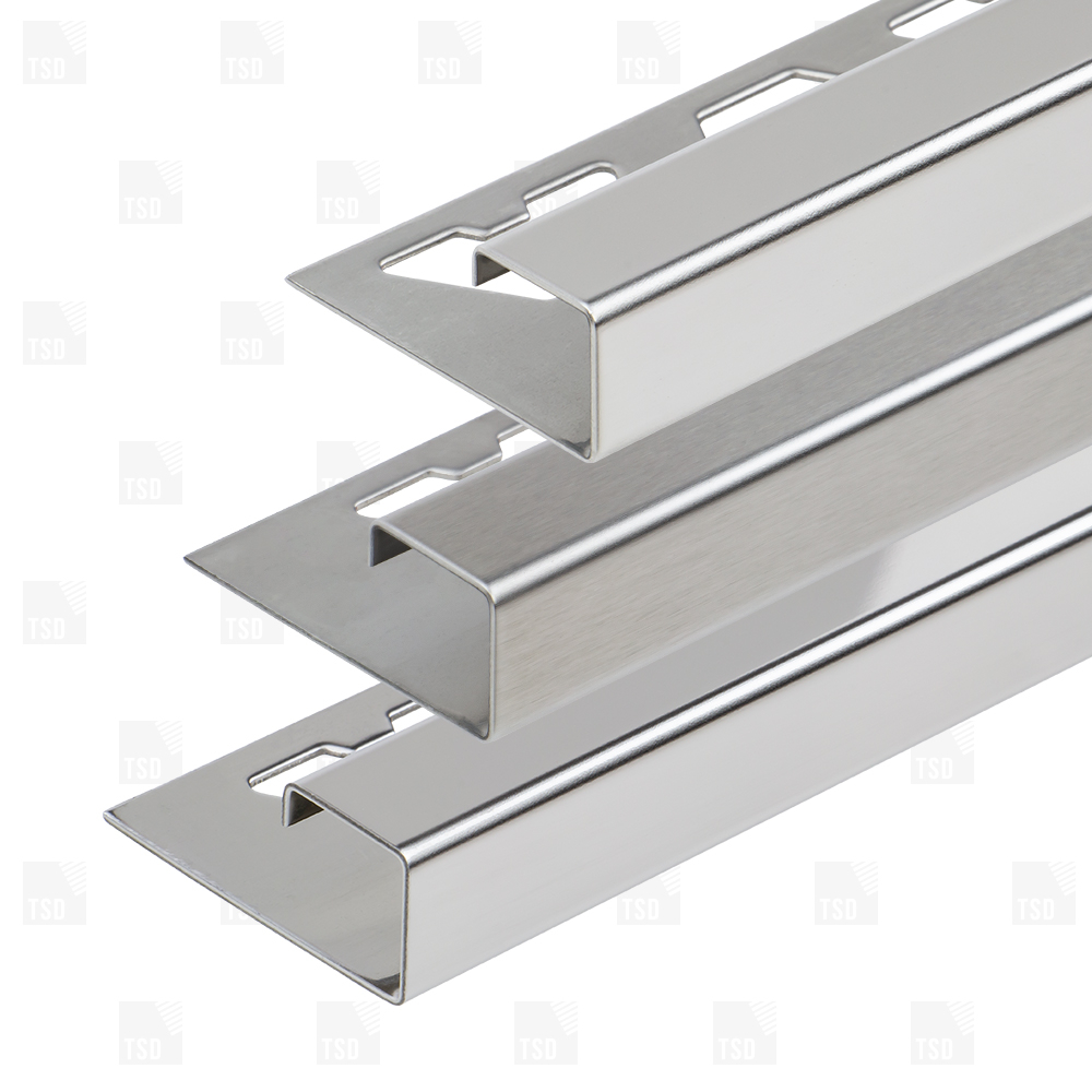 Stainless Steel Square Box Section Tile Trim throughout dimensions 1000 X 1000