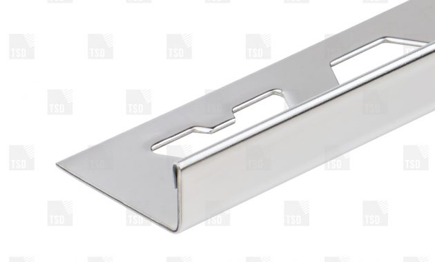 Stainless Steel Square Edge Tile Trim with regard to size 1000 X 1000