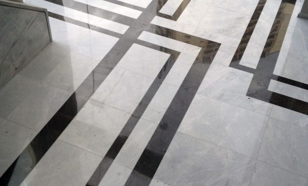 Strikingly Contrasting Marble Creates A Floor Pattern Thats inside sizing 1224 X 1632