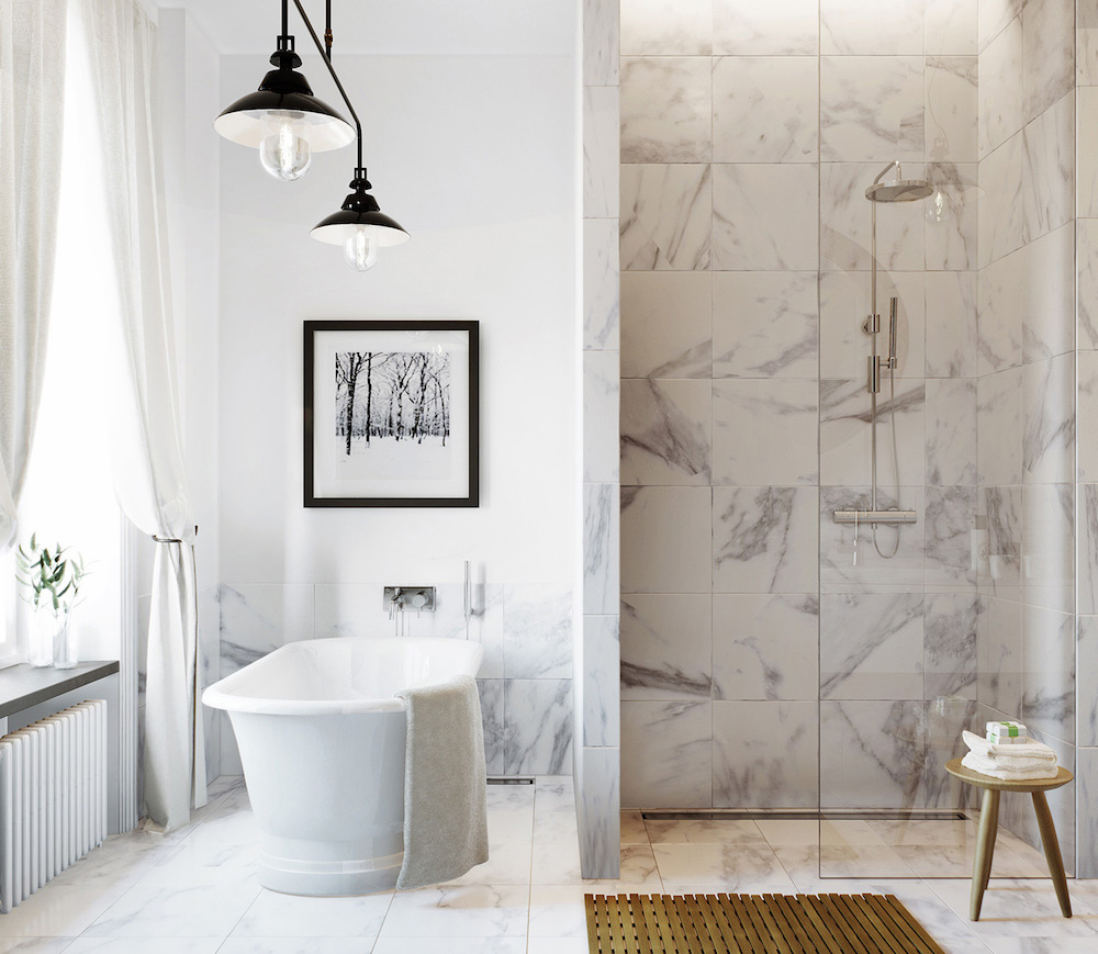 The Best White Marble Effect Tiles First Sense Interiors within dimensions 1000 X 869