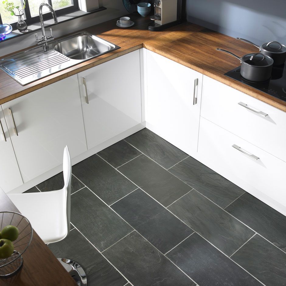 This Tile Slate Kitchen Grey Kitchen Floor Kitchen Tiles with regard to proportions 940 X 940