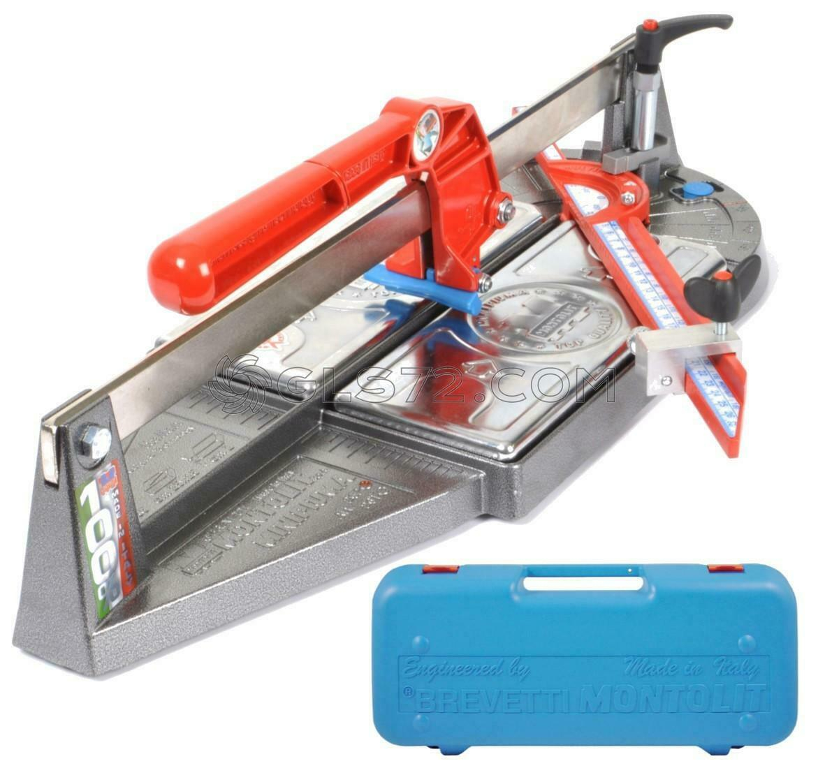 Tile Cutter Machine Manual Montolit Minipiuma 26pb Cutting Lenght 36cm With Box with regard to dimensions 1181 X 1100