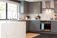 Tile To Wood Transition In This Mid Century Modern Kitchen in sizing 778 X 1021