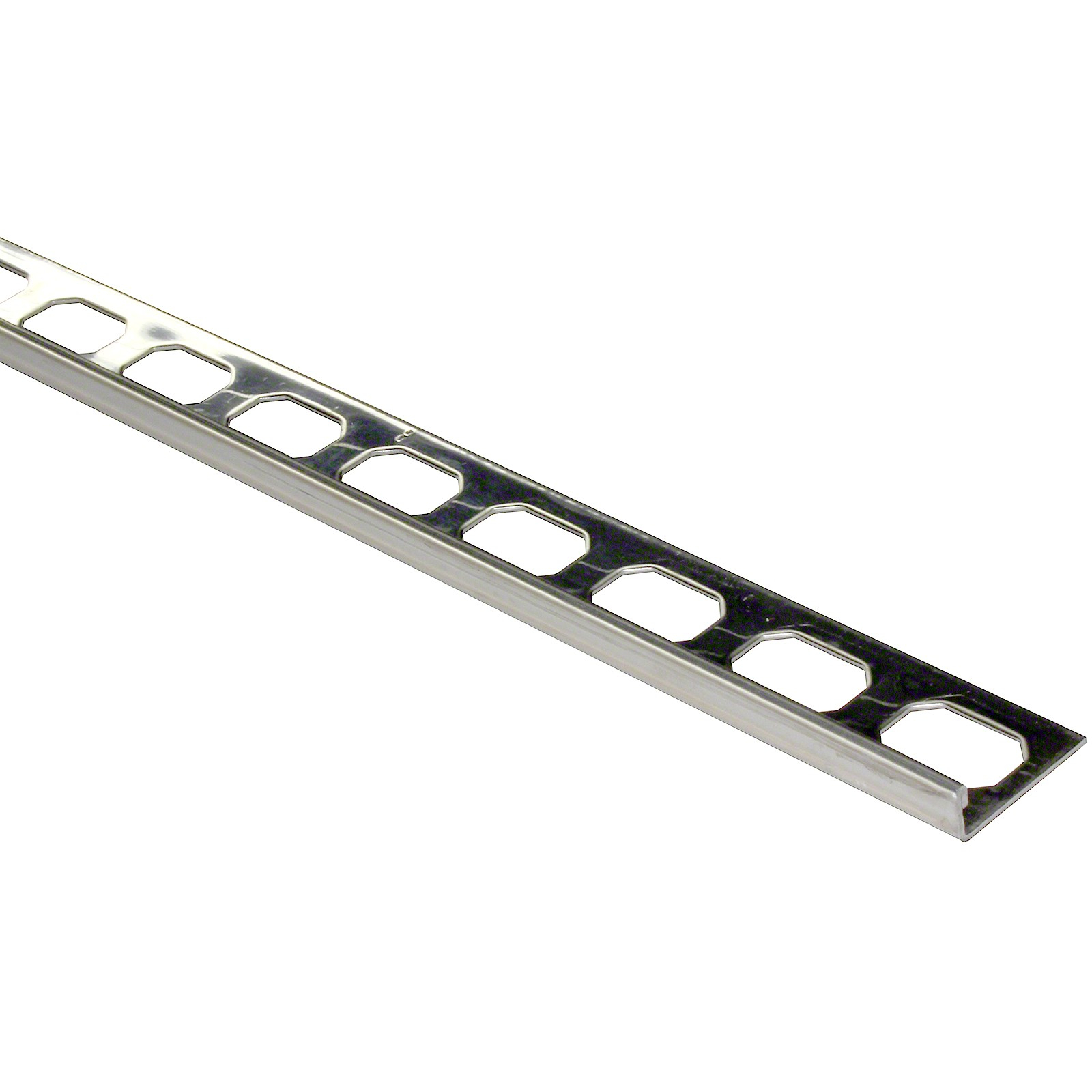 Tile Trim Stainless Steel Polished 8mm Length 250cm pertaining to measurements 1600 X 1600