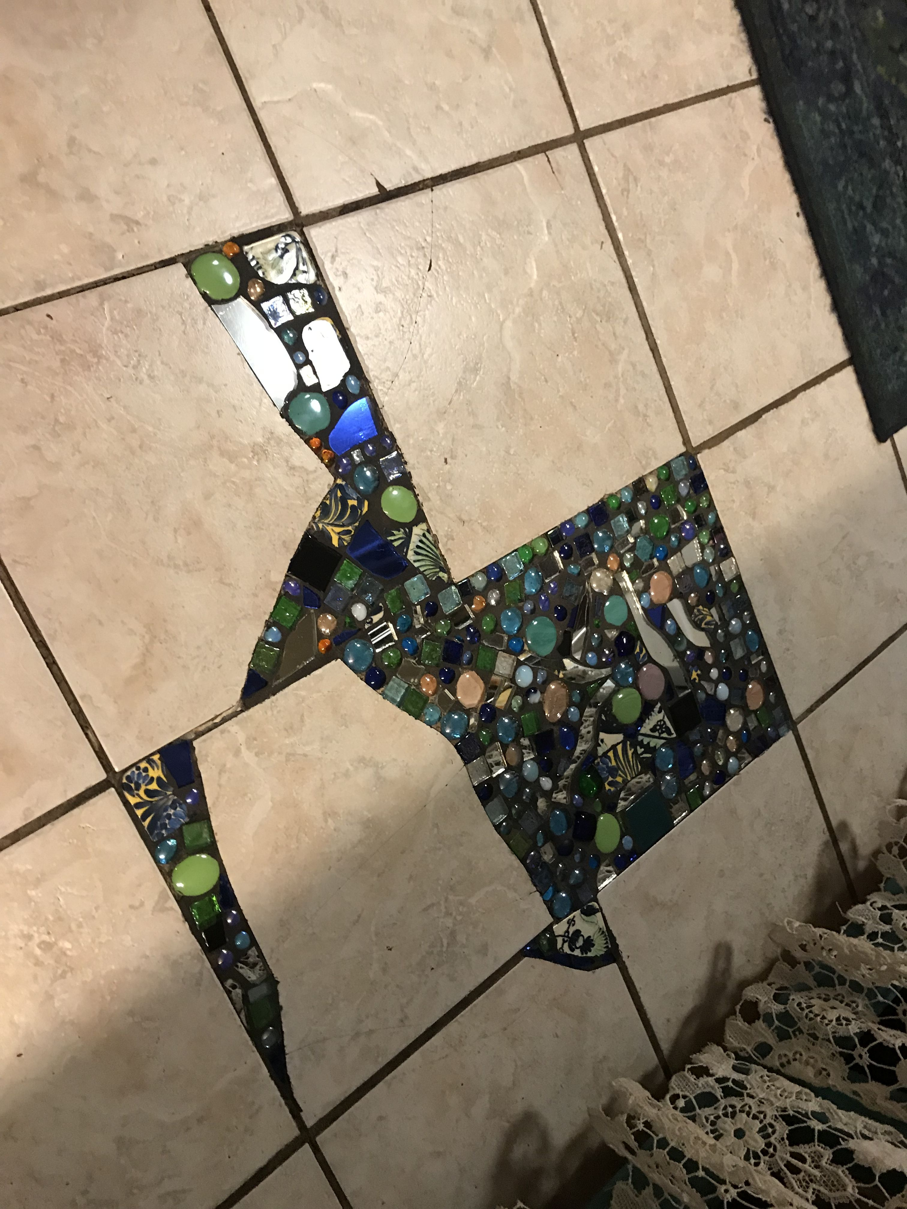 Tiles In My Kitchen Floor Were Broken And Coming Up So inside proportions 3024 X 4032
