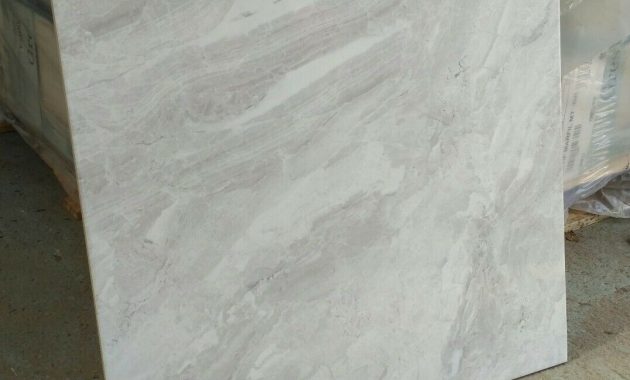 Tiles Joblot 76 Greywhite Marble Effect Polished Porcelain Tiles 60x60 25m2 in dimensions 1076 X 1080